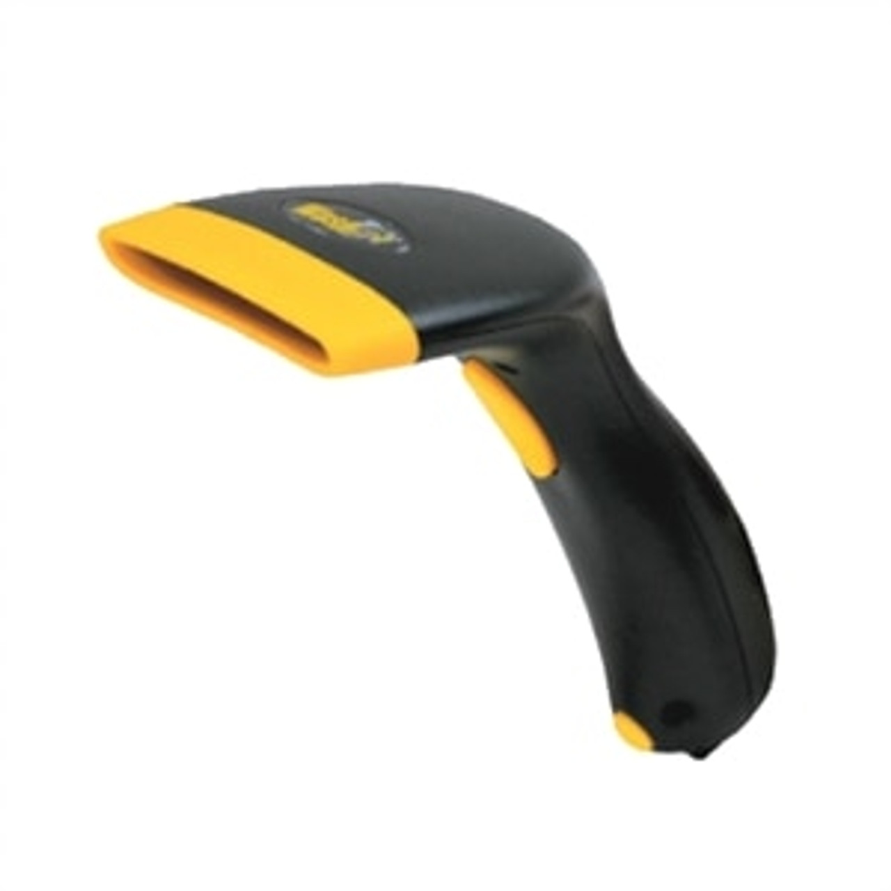 500m Long Transmission Distance Barcode Scanner Yellow Color Wireless QR  Reader for Warehouse 433MHz Bar Code Reader with Stand
