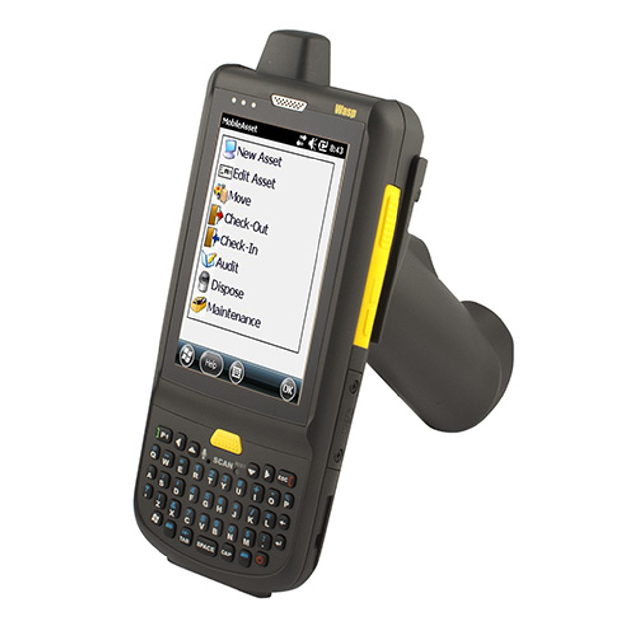 Wasp HC1 Mobile Computer with QWERTY Keypad 633808391317