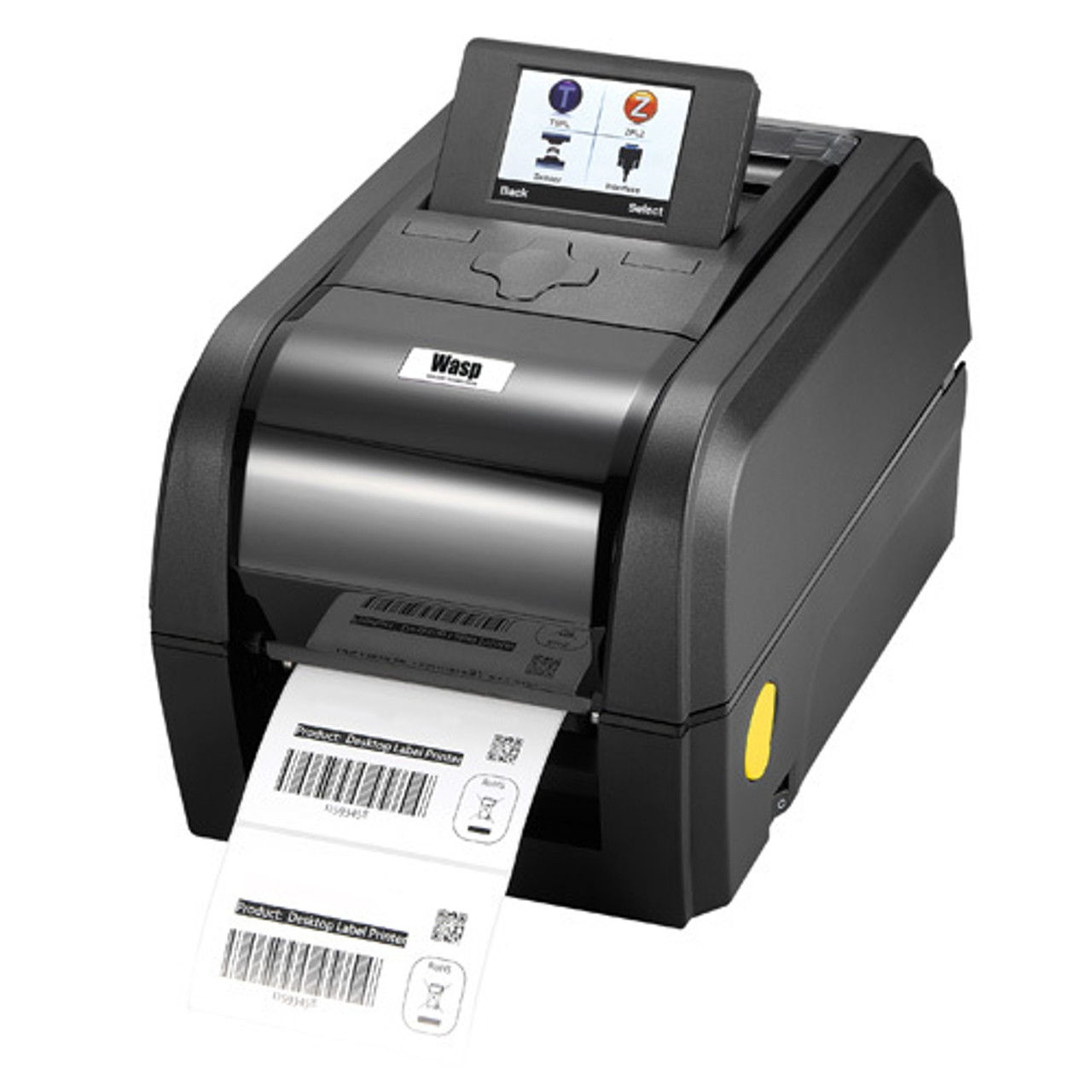 ZEBRA ZD421 Direct Thermal Desktop Printer 203 dpi Print Width 4-inch Features Wired USB and 802.11ac Connectivity ZD4A042-D01W01EZ, No Thermal Ribbon - 1