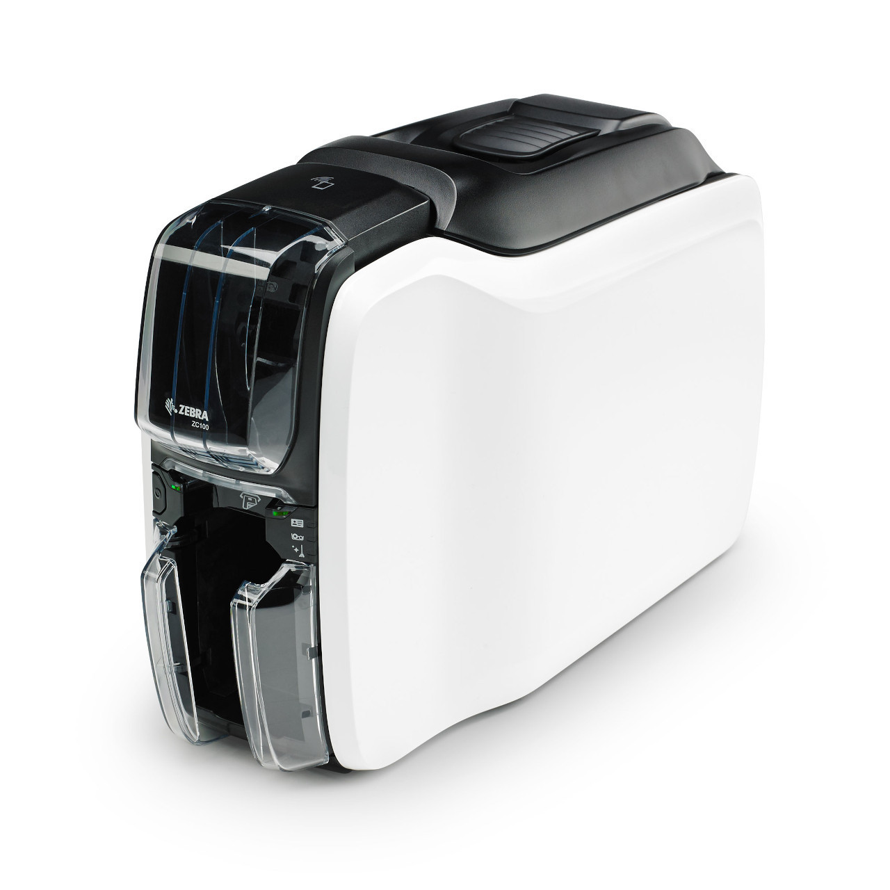 Zebra ZC100 ID Card Printer - Single-Sided with Magnetic ZC11-0M00000US00 TapeandMedia.com