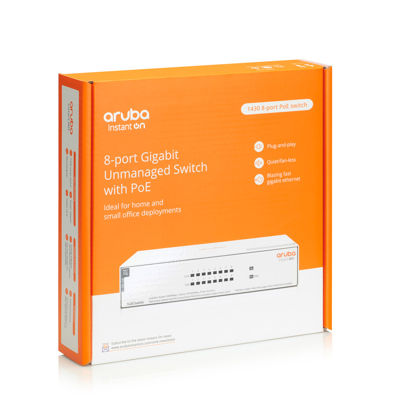 Aruba Instant On 1430 Switch 24-Port Gigabit | TapeandMedia.com