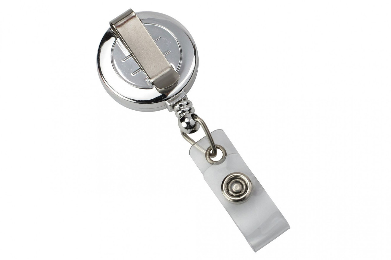 Brady People ID Reusable Plastic Swivel Card Clip - 500 EA - 08075