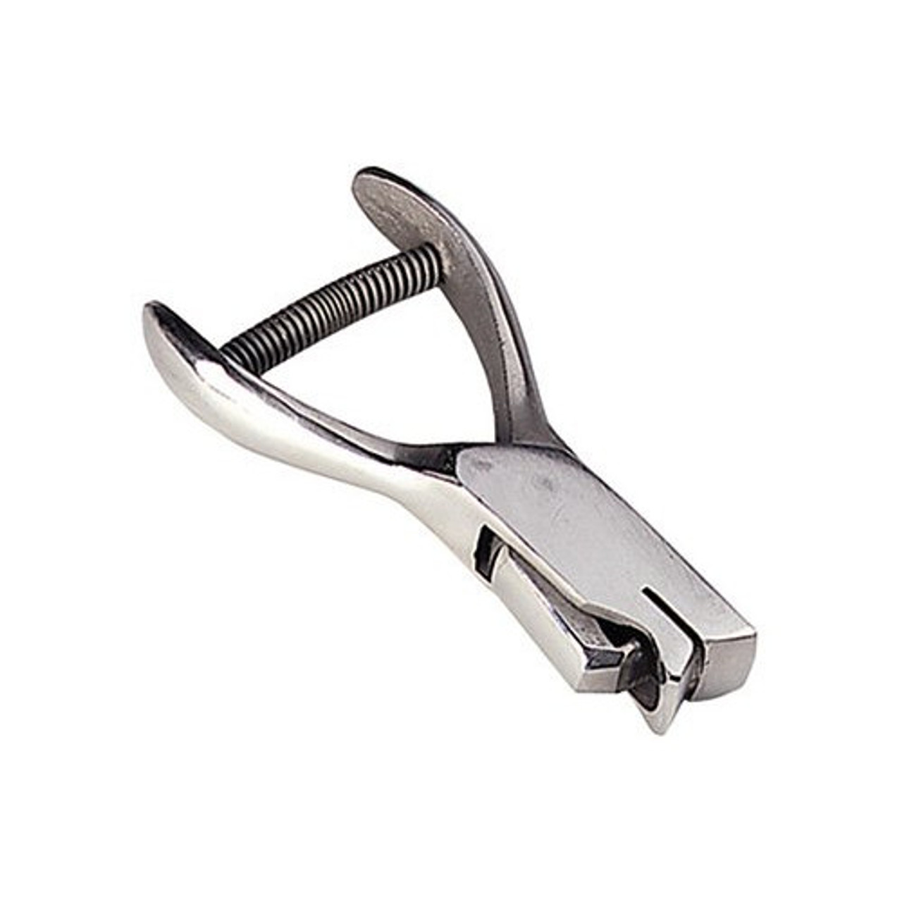 Handheld Hole Puncher Heavy Duty Single Oval Hole Punch Tool for Id Cards  Paper