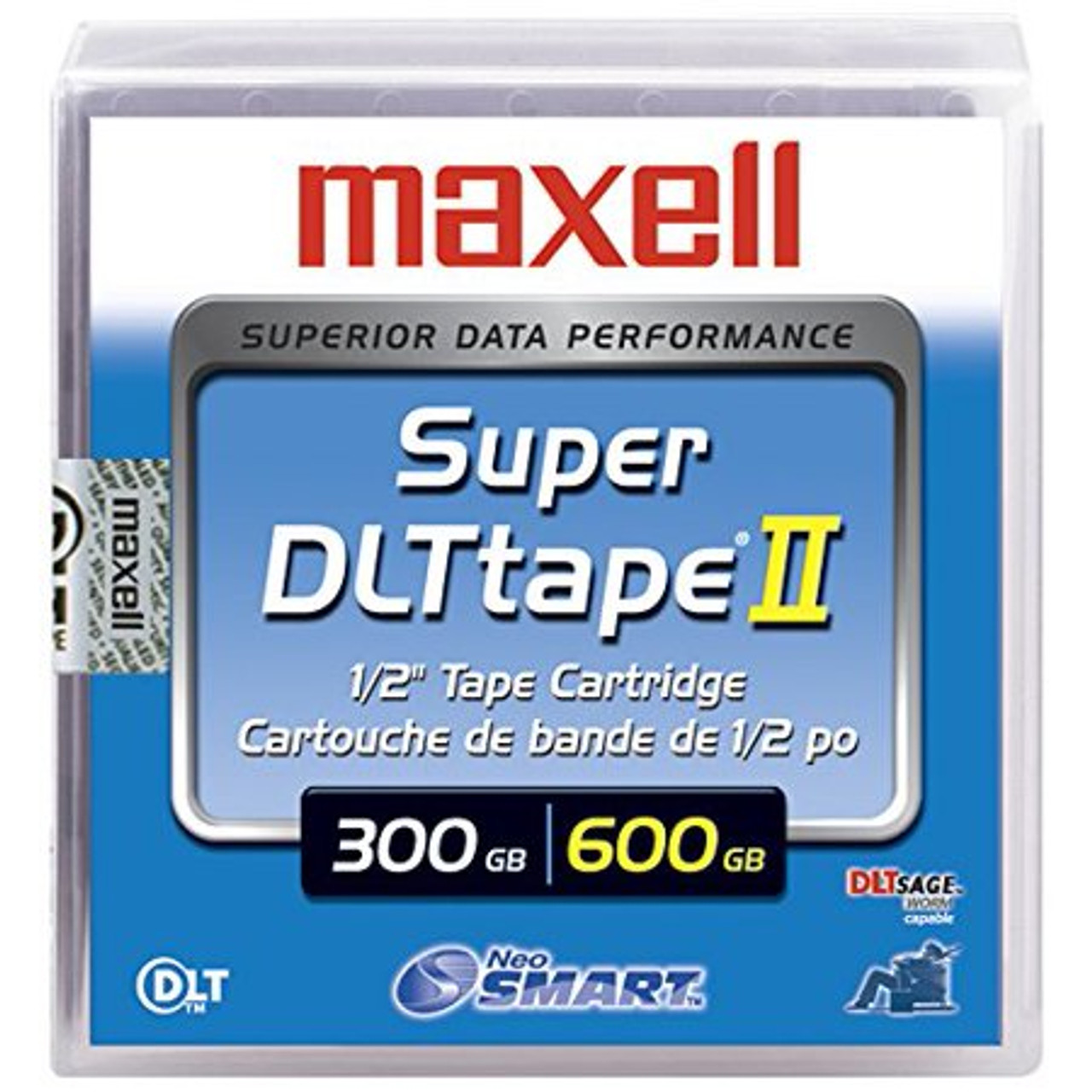 Maxell Super DLTtape II Data Cartridge, 300/600GB SDLT 600