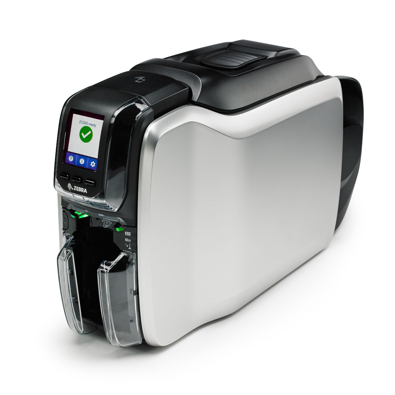 Zebra ZC300 ID Card Printer, Single-Sided with USB and Ethernet