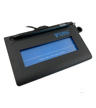 Topaz Electronic Signature Pads Interactive and biometric signature pads