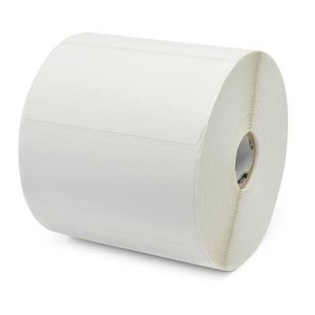 4 x 2 in Thermal Transfer Paper labels, Z-Perform 2000T Permanent Adhesive Shipping labels, Zebra Desktop Printer Compatible, 1 in Core - 6 roll case