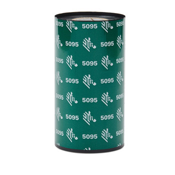 Zebra 5095 High Performance Resin Ribbon Cartridge - 1 in core, 6.85 in x 1476 ft (6 Pack) - 	05095BK17445