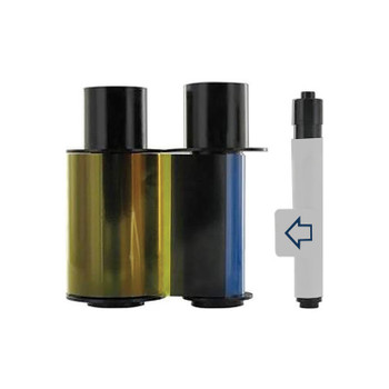 Fargo 45114 EZ Color(YMCKO) Half-Panel Cartridge - 350