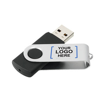Custom Printed USB Flash Drive Swivel Style