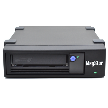 MagStor LTO-8 Desktop Tape Drive HH SAS 8644 TAA - Front - SAS-HL8-86