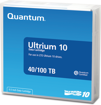 Quantum LTO 10 Ultrium Tape RW Data Cartridge 40TB - MR-A10MQN-01