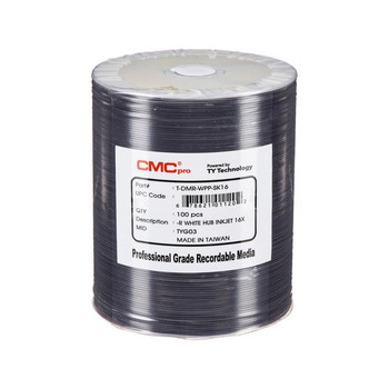 CMC DVD-R Silver Lacquer Disc - T-DMR-ZZ-SB16