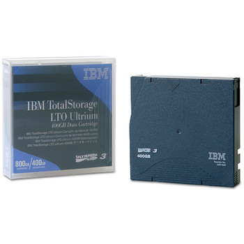IBM LTO Ultrium 3 Tape, 24R1922 Ultrium 3 400/800 GB Data Cartridge