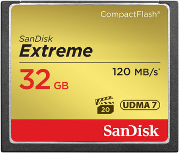 SanDisk 64GB Extreme Compact Flash Memory Card SDCFXS-064G-A46
