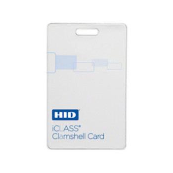 HID 208X iClass ClamShell Cards - PROGRAMMED - Qty. 100