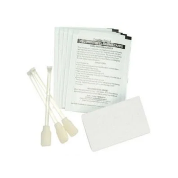 Zebra 105909-169 Cleaning Kit - Cleaning Cards & Swabs Cleaning kit for Zebra card printers - 50 cleaning cards - 25 cleaning swabs