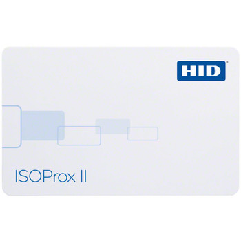 HID 1386LGGRN - 1386 IsoProx II Card - PROGRAMMED - ISO-Thin, Printable HID Proximity Access Card