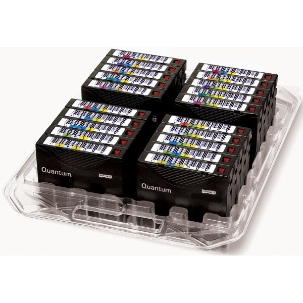 Quantum LTO 8 (20 Tape) Custom Labeled Library Pack (BaFe) MR-L8LQN-BC
