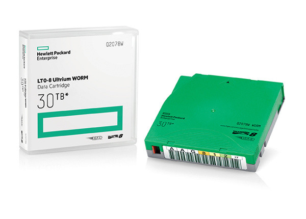 HPE LTO 8 Ultrium WORM Tape Cartridge - Q2078W
