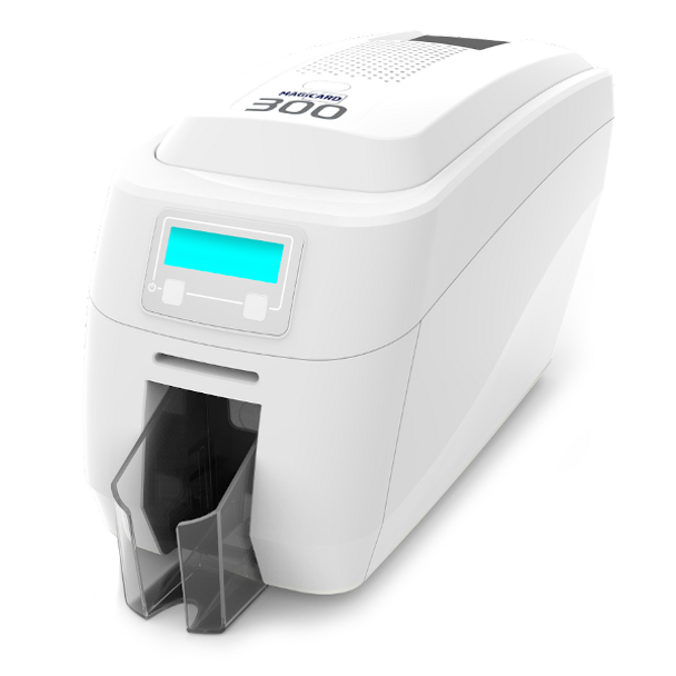 Magicard 300 Duo Dual Sided ID Card Printer - Iso Smart Card and Magnetic Stripe Encoding