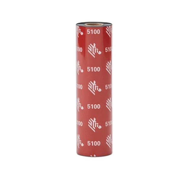 Zebra 5100 Premium Resin Ribbon - 4.33 in x 242 ft (1 Pack) - 05100GS11007-EA