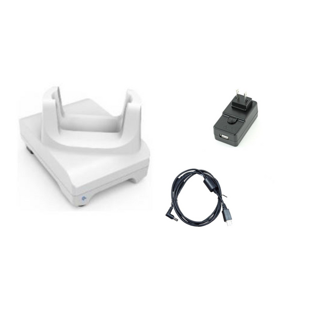 Zebra TC5x Healthcare 1-Slot USB/Charge Cradle Kit - CRD-TC51-HC1SC-01
