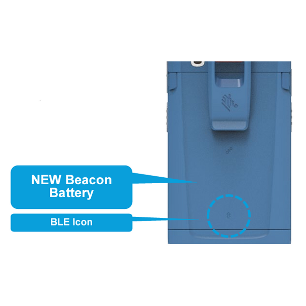 Zebra Bluetooth Beacon Battery for TC52, TC52x, TC52ax, TC57, TC57x,Powerprecion Plus+, 4150 mAh
