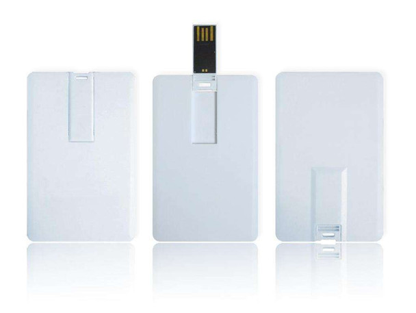 Business Card/Credit Card Shaped Flash Drive Custom Printed with Full Color on Both Sides - Example 3 Business Card/Credit Card Shaped Flash Drive Custom Printed with Full Color on Both Sides - Example 3