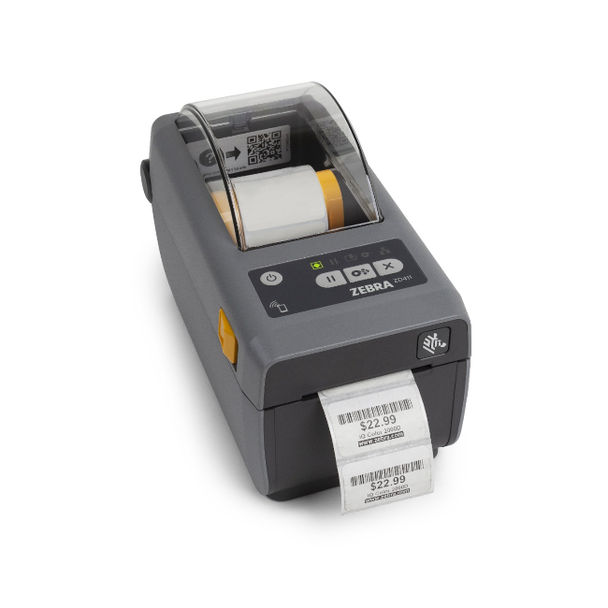 Zebra ZD411 2-inch Direct Thermal Printer 300 dpi with USB and Ethernet Connections right ZD4A023-D01E00EZ