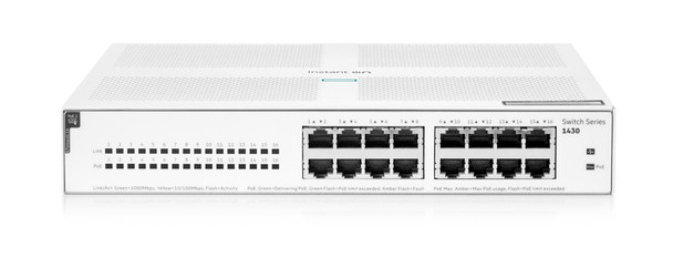 ルーター・ネットワーク機器 HPE Aruba InstantOn 1430 PoE 16Port ArubaIO_1430_16G_Class4_PoE_12