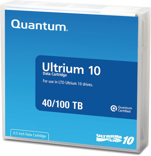 Quantum LTO 10 Ultrium Tape RW Data Cartridge 40TB - MR-A10MQN-01