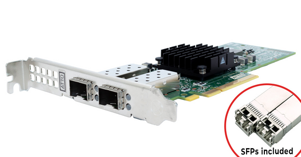 ATTO FastFrame N422 25GB Dual-Port Ethernet Card