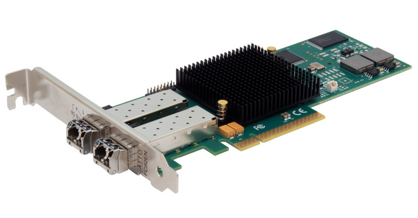 ATTO Celerity FC-82EN 8Gb Dual-Port Fibre Channel HBA (Low-Profile PCIe 3.0)