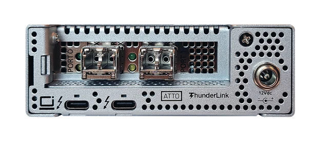 ATTO ThunderLink 5252 Dual-Port Thunderbolt 5 to Dual-Port 25Gb Ethernet Adapter