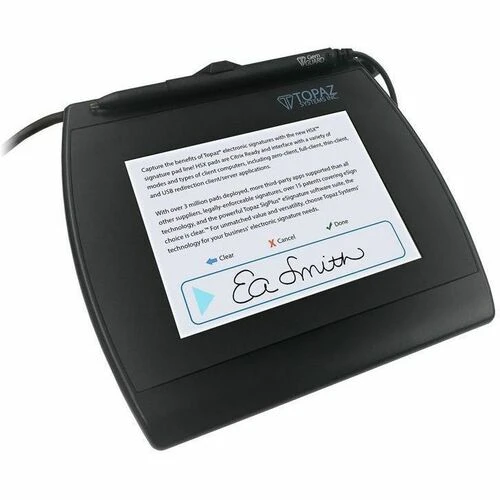 Topaz SigGem Color 5.7 Dual Serial/Virtual Serial USB Electronic Signature Pad