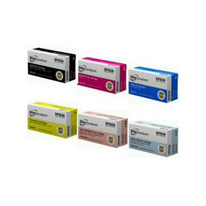 Epson Ink Cartridge 6 Ink Set for DiscProducer | TapeandMedia.com