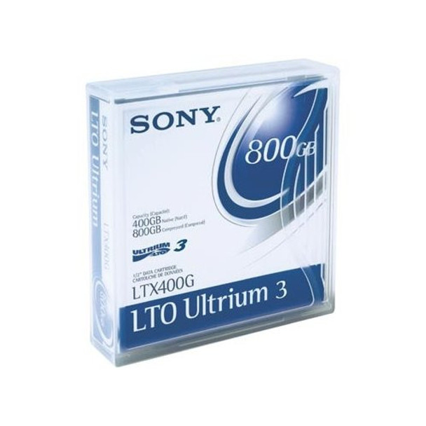 Sony LTO Ultrium 3 Tape 400/800 GB Data Cartridge LTX400G LTX400GWW