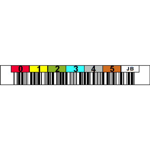 Barcode Label Example for 3592 Tape