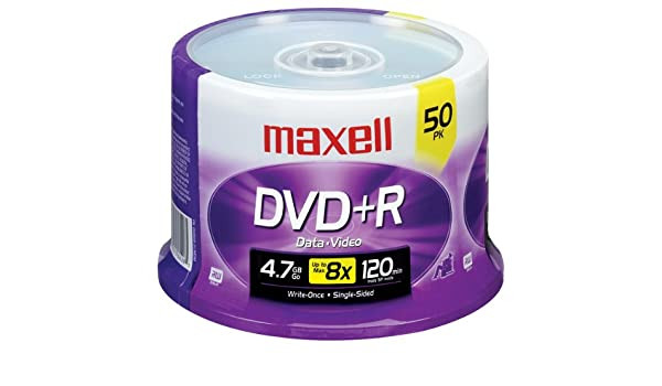Maxell DVD+R Disc (639013) - 50 Disc Spindle