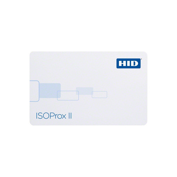 HID 1386LGGRN - 1386 IsoProx II Card - PROGRAMMED - ISO-Thin, Printable HID Proximity Access Card