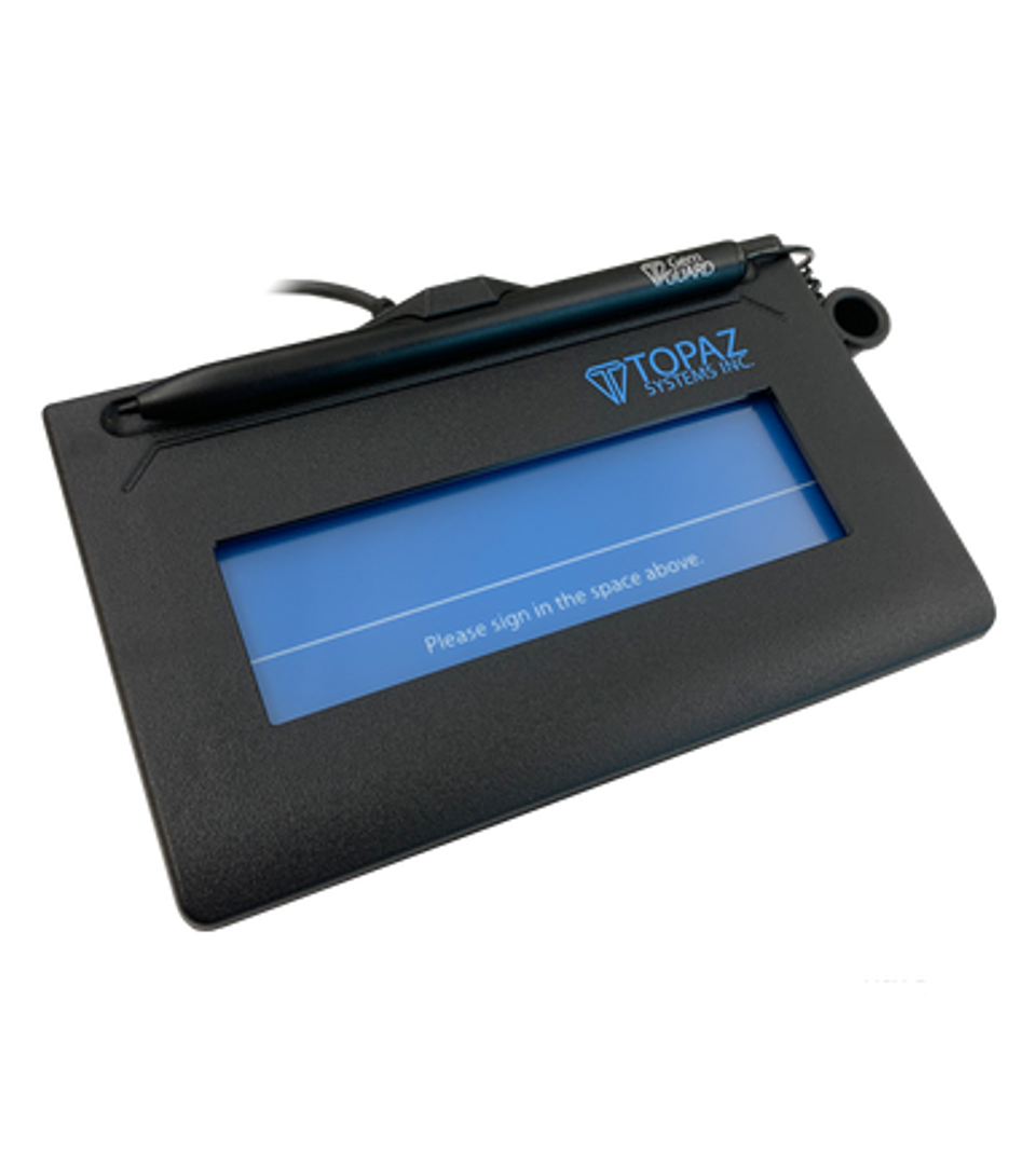 Topaz Electronic Signature Pads Interactive and biometric signature pads