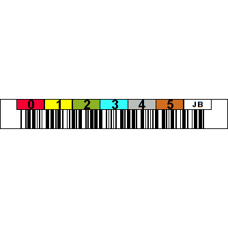 Custom Barcode Labels for IBM 3592 Cartridges - BCODE-3592 Custom Barcode Labels for IBM 3592 Cartridges - BCODE-3592