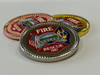 Shiny Copper, Shiny Nickel & Shiny Gold Express Challenge Coins with raised UV color printing