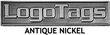 Antique Nickel w/ Rope Edge