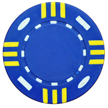 Custom Poker Chips 12 Stripe 2 Tone Free Setup LogoTags