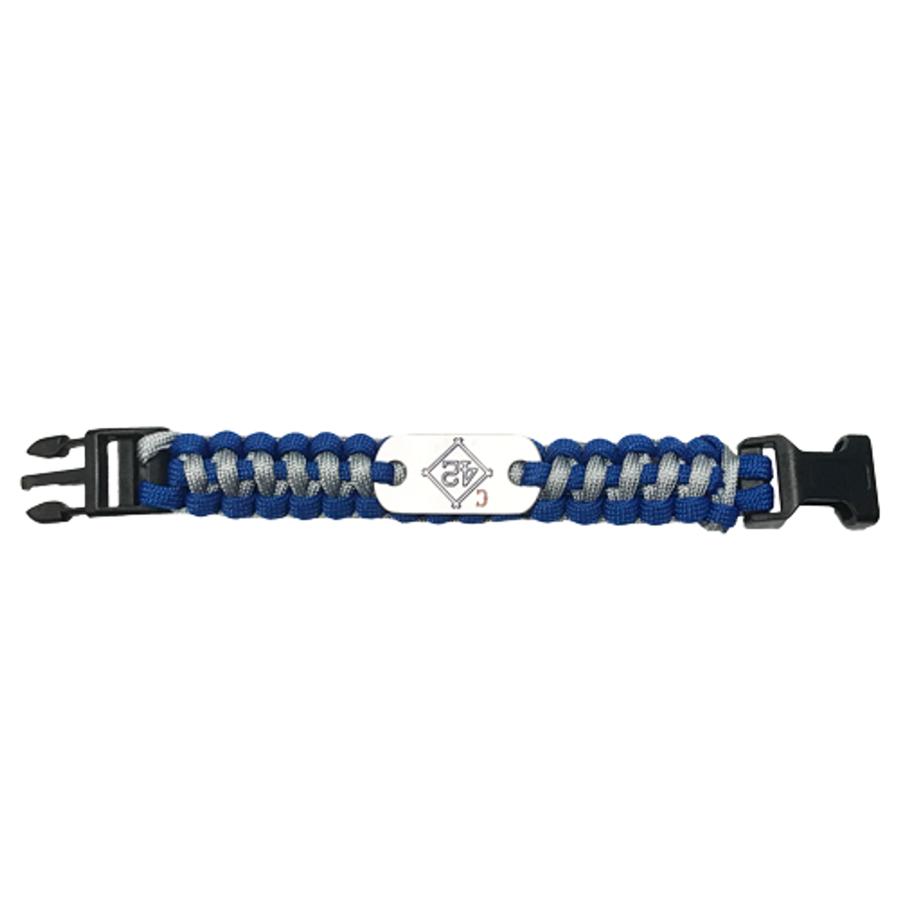 Custom Paracord Bracelet 2 Solid Colors
