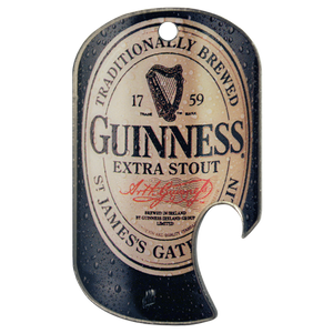 Guiness side slot dog tag bottle opeenr.