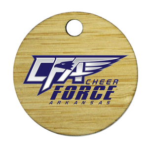 Custom printed bamboo medals