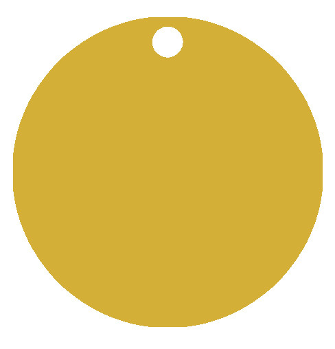 Laser Engraved Circle Tags | Wholesale Prices | LogoTags